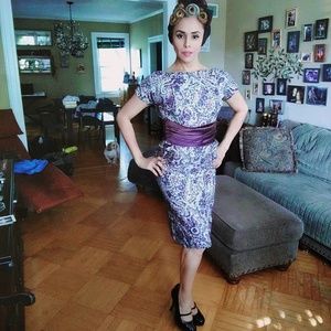 TRUE VINTAGE 1950s dress by Mr. Mort